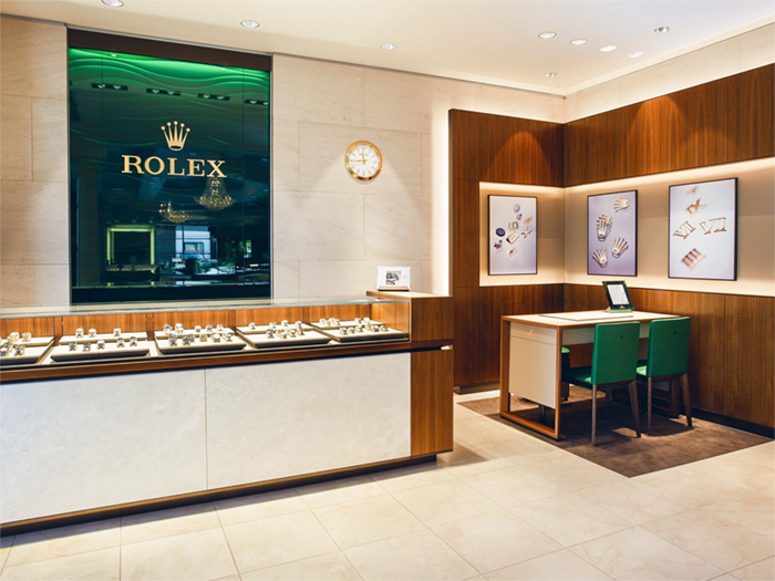 rolex jewelry store