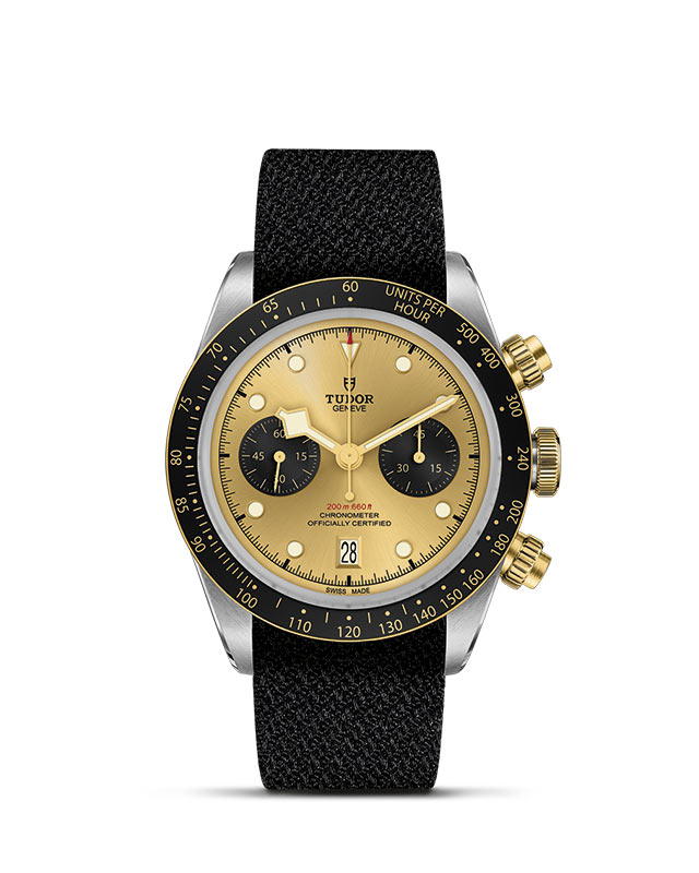 Black Bay Chrono S&G M79363N-0006 Official Tudor Watch Jeweler Grand Rapids