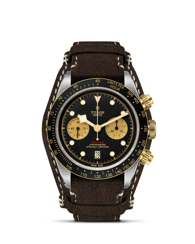 Black Bay Chrono S&G M79363N-0002 Official Tudor Watch Jeweler Grand Rapids