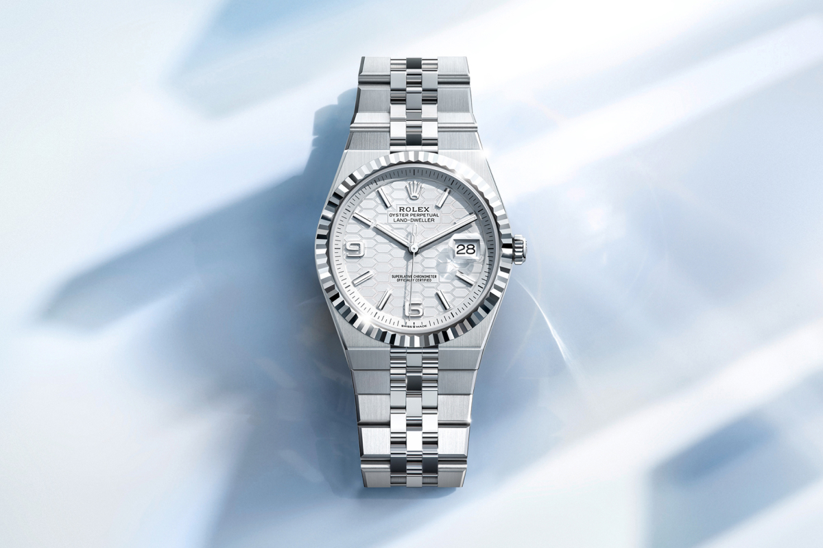 Rolex Land-Dweller at Paul Medawar Fine Jewelry, official retailer