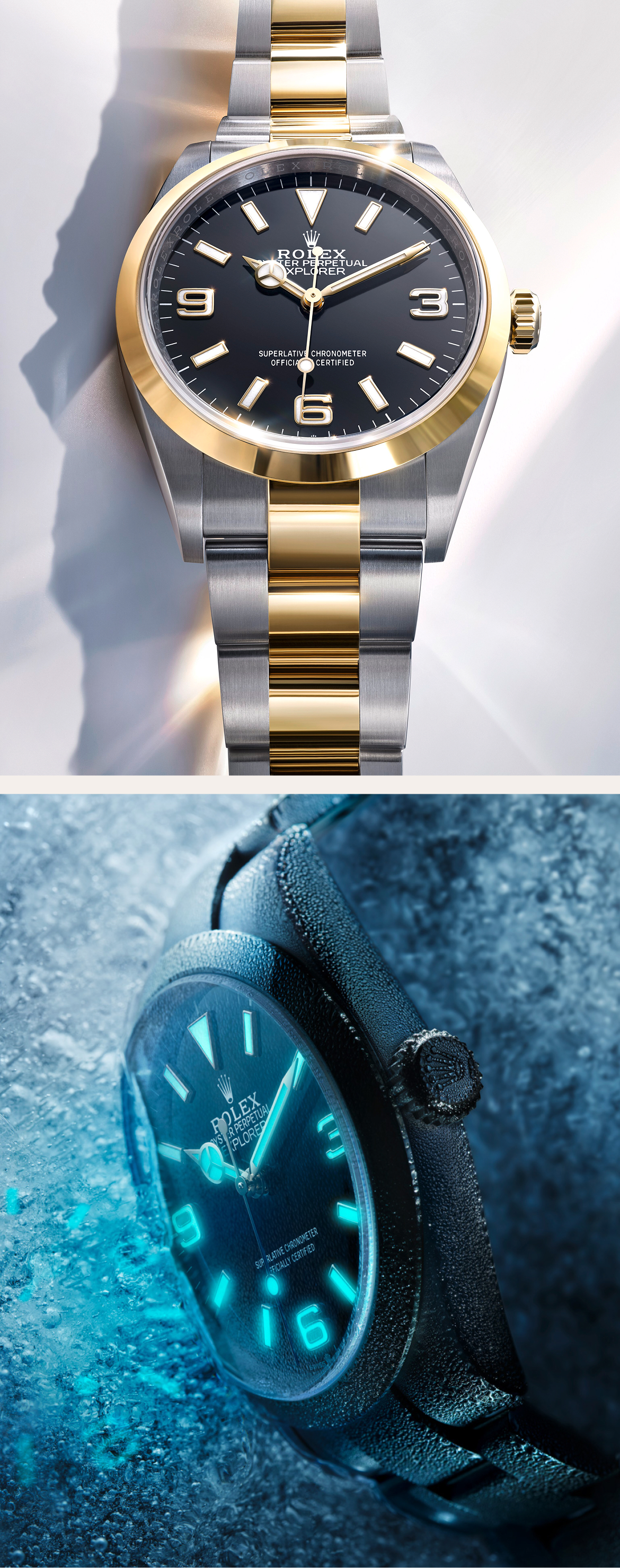 Rolex Explorer Designed For Exploration M124273 0001 And M124270 0001 Portrait Rolex Explorer Designed For Exploration M124273 0001 And M124270 0001 Portrait