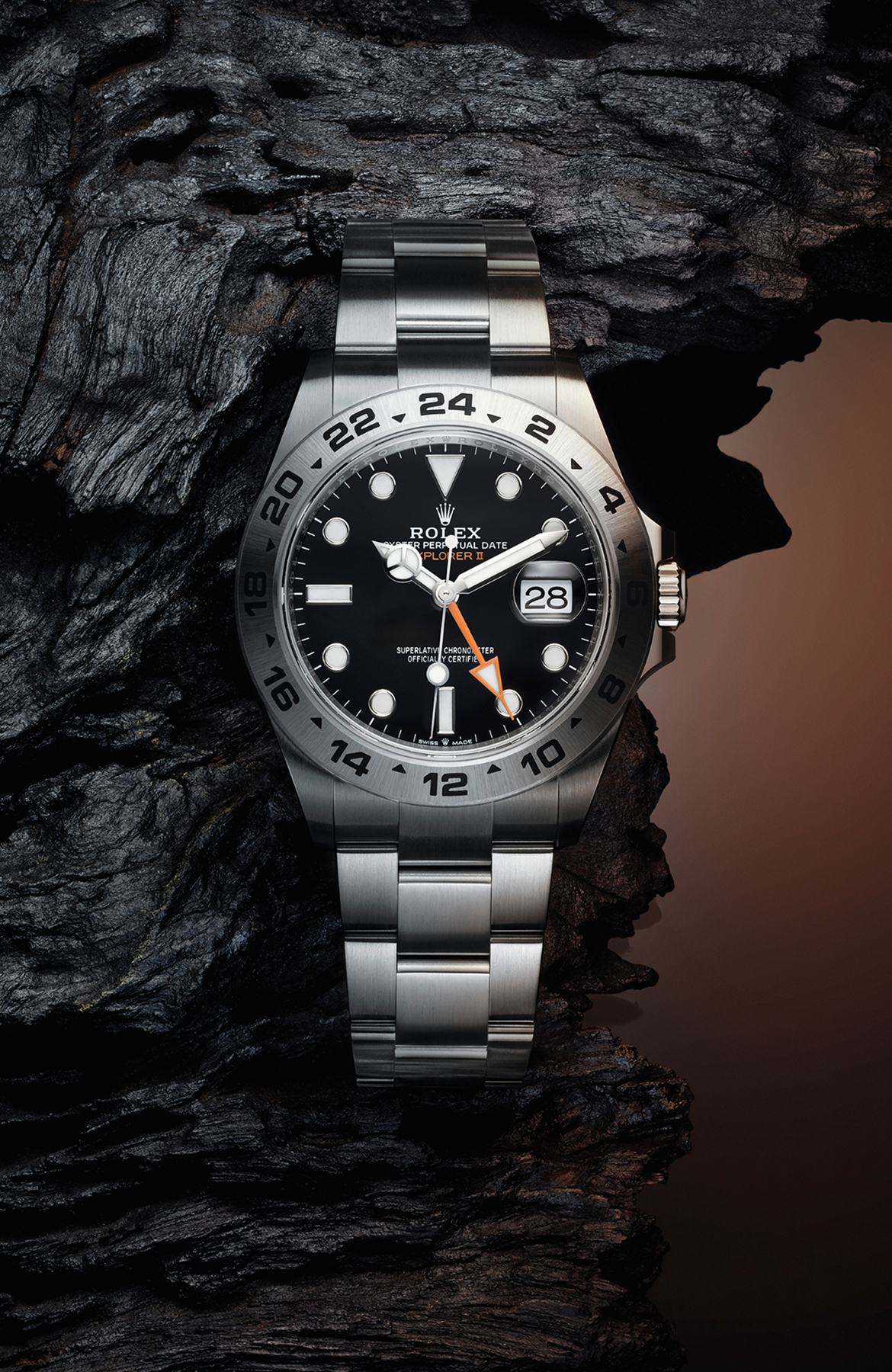 Rolex Explorer Ii Beauty Shot M226570 0002 Portrait Rolex Explorer Ii Beauty Shot M226570 0002 Portrait