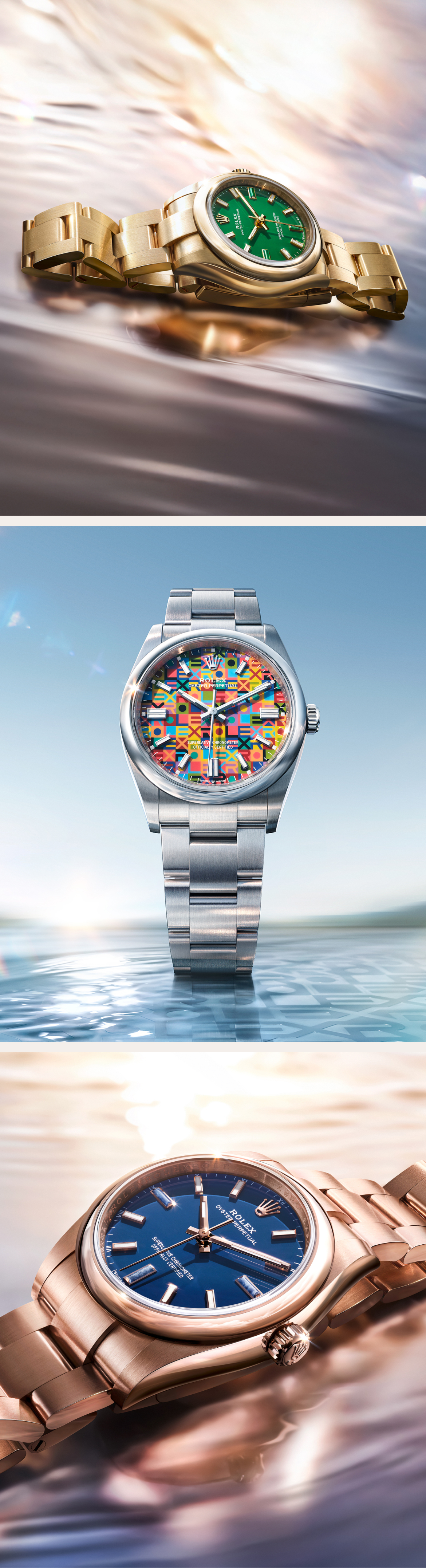 Rolex Oyster Perpetual Timeless M276208 0002 And M126000 0012 And M124205 0002 Portrait Rolex Oyster Perpetual Timeless M276208 0002 And M126000 0012 And M124205 0002 Portrait