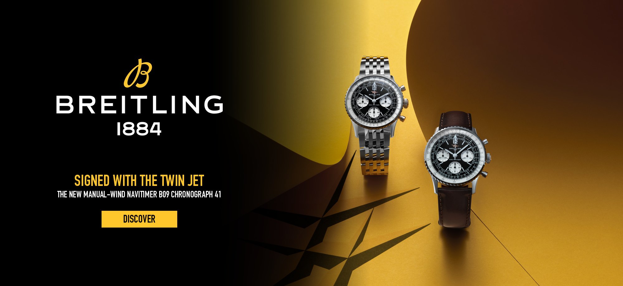 Breitling Navitimer B09 Chronograph 41, the new manual-wind chronograph, at Paul Medawar Fine Jewelry in Grand Rapids, MI