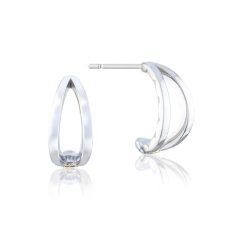 Earrings Tacori Fashion Silver 18k Gold Silver Crossroad Studs Se232 10 Grand Rapids Jewelry Store - Earrings Tacori Fashion Silver 18k Gold Silver Crossroad Studs Se232 10