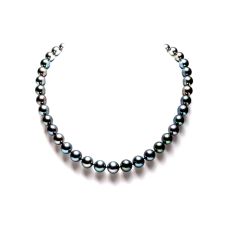 Grand Rapids Jewelry Store - Neck Pearl Medawar White Yellow Gold Tahitian Pearls