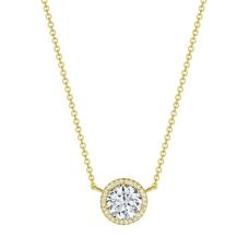 Grand Rapids Jewelry Store - Necklace Tacori Fashion 18k Yellow Gold Diamond Pendant Fp67065y 10