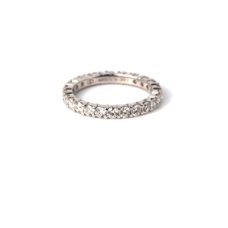 Ring Womens Wedding Band Medawar White Gold Eternity Diamond Grand Rapids Jewelry Store - Ring Womens Wedding Band Medawar White Gold Eternity Diamond