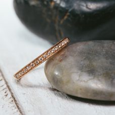 Rings Anniversary Medawar Rose Gold Eternity Damond Grand Rapids Jewelry Store - Rings Anniversary Medawar Rose Gold Eternity Damond