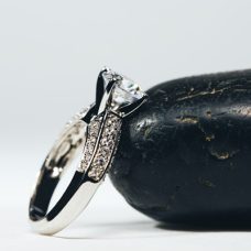 Rings Engagement Medawar White Gold Platinum Diamonds Grand Rapids Jewelry Store - Rings Engagement Medawar White Gold Platinum Diamonds