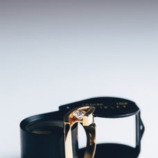 Rings Engagement Medawar Yellow Gold Diamond Set In J Grand Rapids Jewelry Store - Rings Engagement Medawar Yellow Gold Diamond Set In J