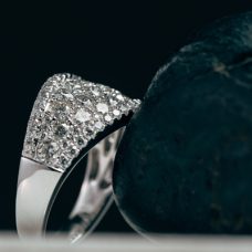 Rings Fashion Medawar White Gold Diamond Grand Rapids Jewelry Store - Rings Fashion Medawar White Gold Diamond