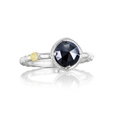Rings Fashion Tacori Fashion Silver Black Onyx Simply Gem Sr13419 10 Grand Rapids Jewelry Store - Rings Fashion Tacori Fashion Silver Black Onyx Simply Gem Sr13419 10