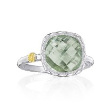 Rings Fashion Tacori Fashion Silver Prasiolite Cushion Gem Sr23112 10 Grand Rapids Jewelry Store - Rings Fashion Tacori Fashion Silver Prasiolite Cushion Gem Sr23112 10