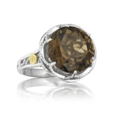 Rings Fashion Tacori Fashion Silver Smokey Quartz Crescent Gem Sr12317 10 Grand Rapids Jewelry Store - Rings Fashion Tacori Fashion Silver Smokey Quartz Crescent Gem Sr12317 10