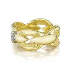 Grand Rapids Jewelry Store - Rings Fashion Tacori Fashion Yellow Gold Bold Crescent Links Sr185y 10