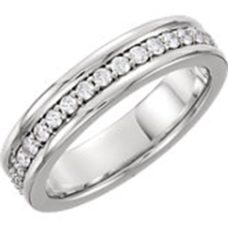 Rings Mens Wedding Band Medawar White Gold Platinum Diamonds Eternity Grand Rapids Jewelry Store - Rings Mens Wedding Band Medawar White Gold Platinum Diamonds Eternity