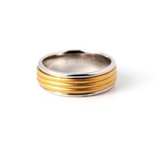 Rings Mens Wedding Band Medawar Yellow White Gold Platinum Grooves Grand Rapids Jewelry Store - Rings Mens Wedding Band Medawar Yellow White Gold Platinum Grooves
