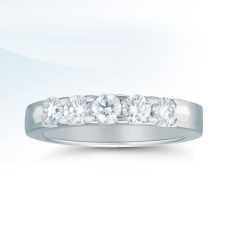 Rings Womens Wedding Band Medawar White Gold Platinum 5round Diamonds Grand Rapids Jewelry Store - Rings Womens Wedding Band Medawar White Gold Platinum 5round Diamonds