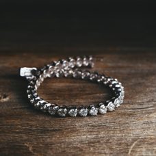 Wrist Fashion Tennis Bracelet Medawar White Gold Diamond Grand Rapids Jewelry Store - Wrist Fashion Tennis Bracelet Medawar White Gold Diamond