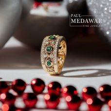Grand Rapids Jewelry Store - Paul Medawar Collection Diamon Gemstone Ring