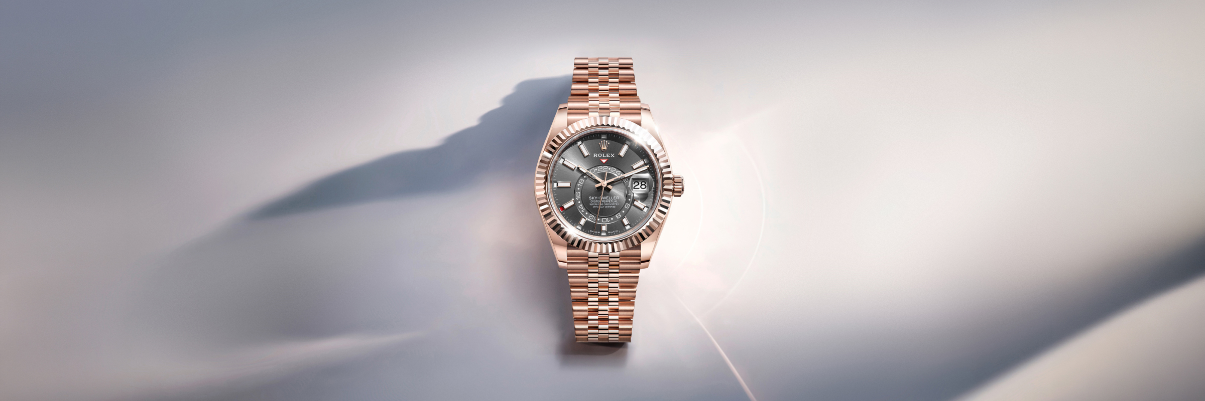 The Rolex Sky-Dweller collection High-flying